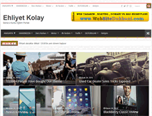 Tablet Screenshot of ehliyetkolay.com